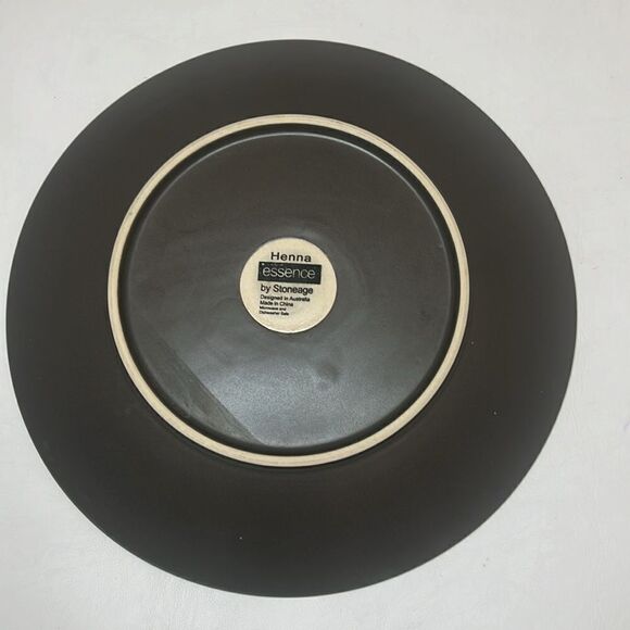 Henna Essence Plate By Stoneage Designed Australia Micro Dishwasher - Picture 4 of 4
